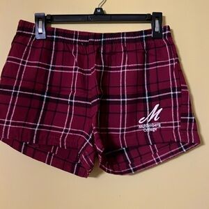 Muhlenberg College pj shorts